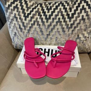 Pink Schutz Sandals